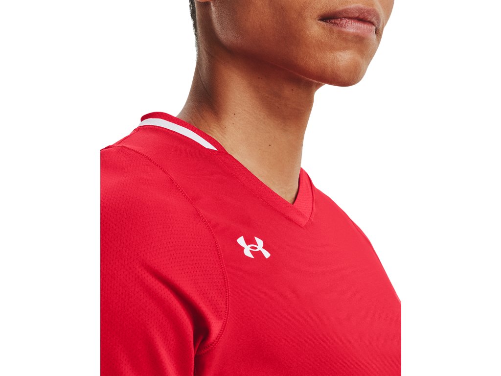 Under Armour Womens Powerhouse 2.0 Volleyball Jersey - With HeatGear Fabric and Mesh Panels