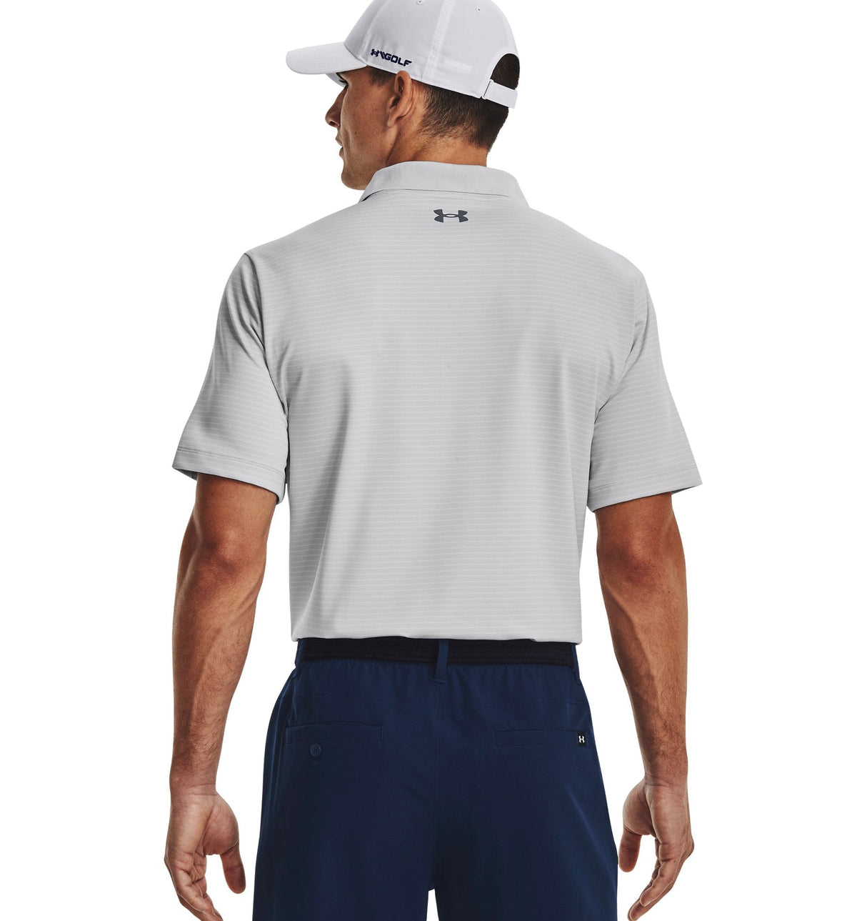 Under Armour Mens UA Matchplay Stripe Polo - Enhanced Breathability
