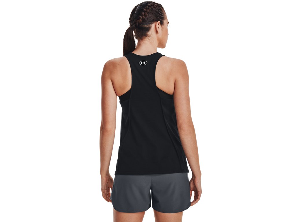 Under Armour Womens Softball Wordmark Bar Tank Top - Quick-Drying Cotton Blend