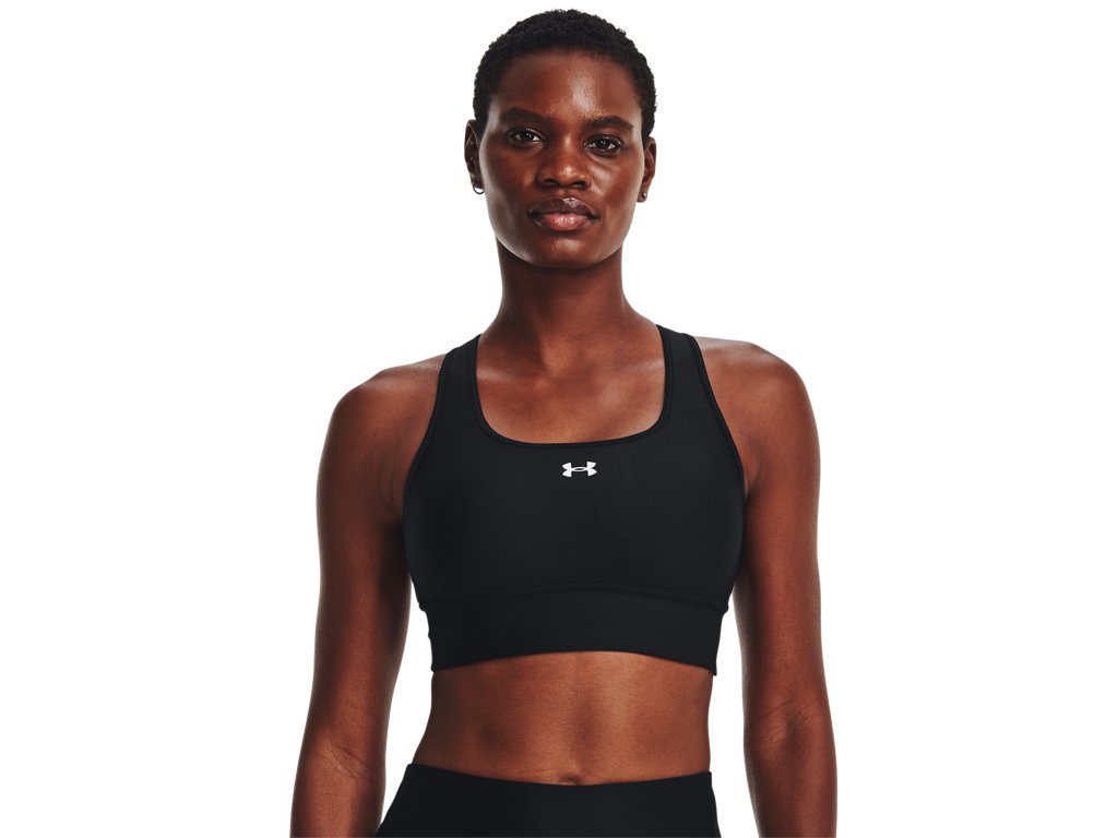 Under Armour Womens Crossback Longline Sports Bra - Strategic Support and Breathability