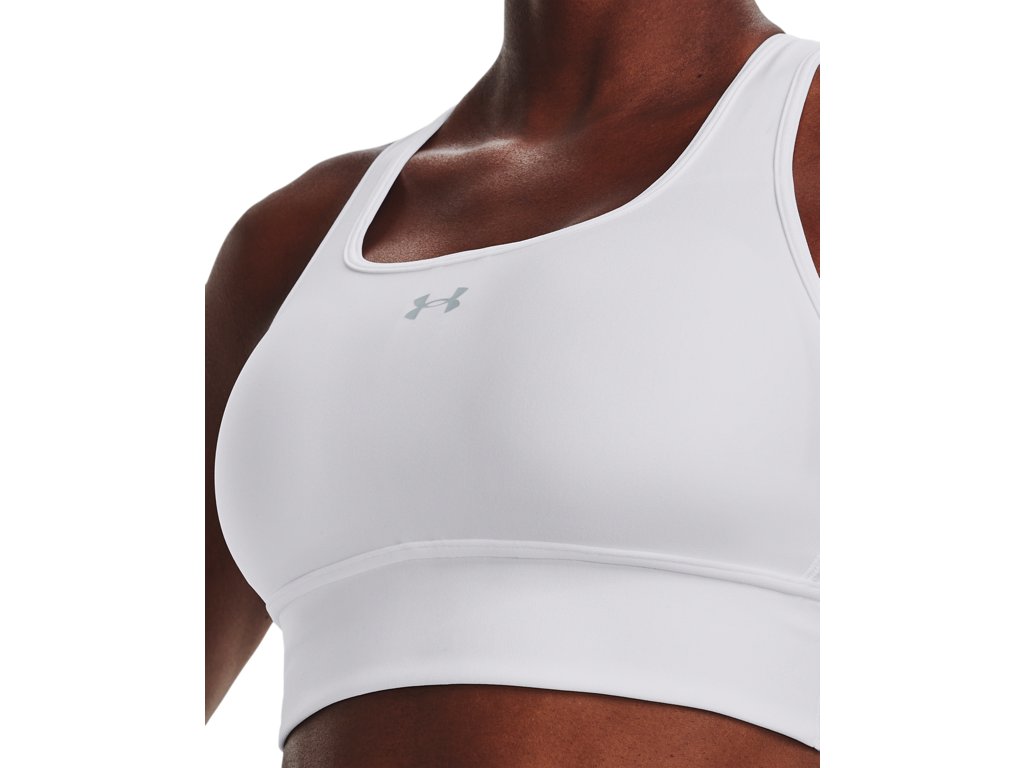 Under Armour Womens Crossback Longline Sports Bra - Strategic Support and Breathability