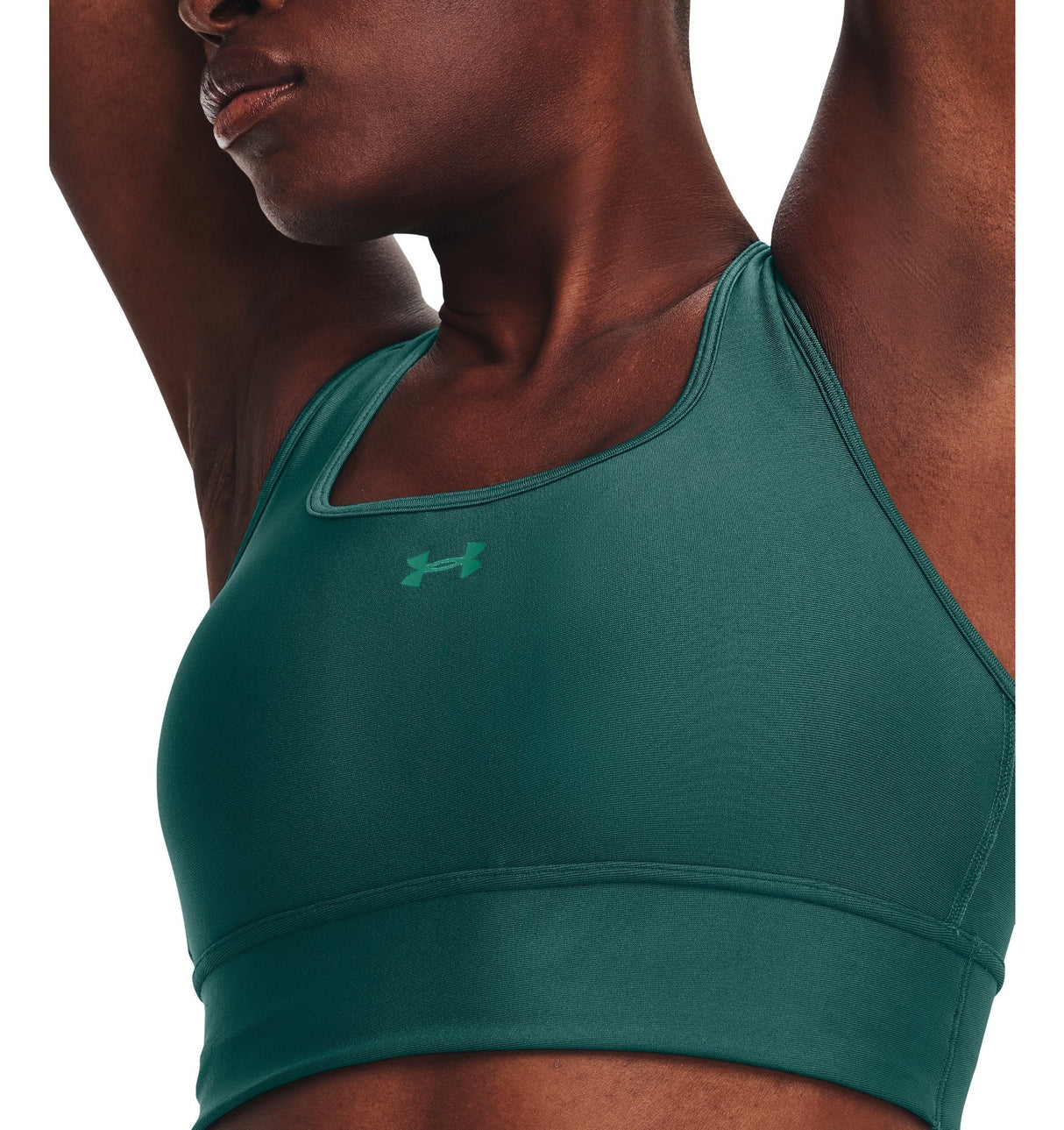 Under Armour Womens Crossback Longline Sports Bra - Strategic Support and Breathability