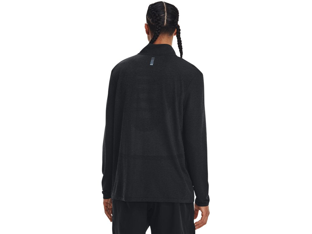 Under Armour Men's UA Seamless Stride 村 Zip Apparel - Engineered Mesh Ventilation