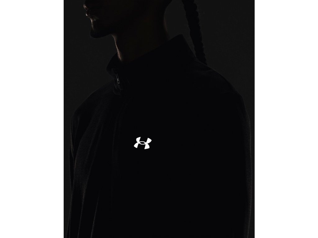 Under Armour Men's UA Seamless Stride 村 Zip Apparel - Engineered Mesh Ventilation