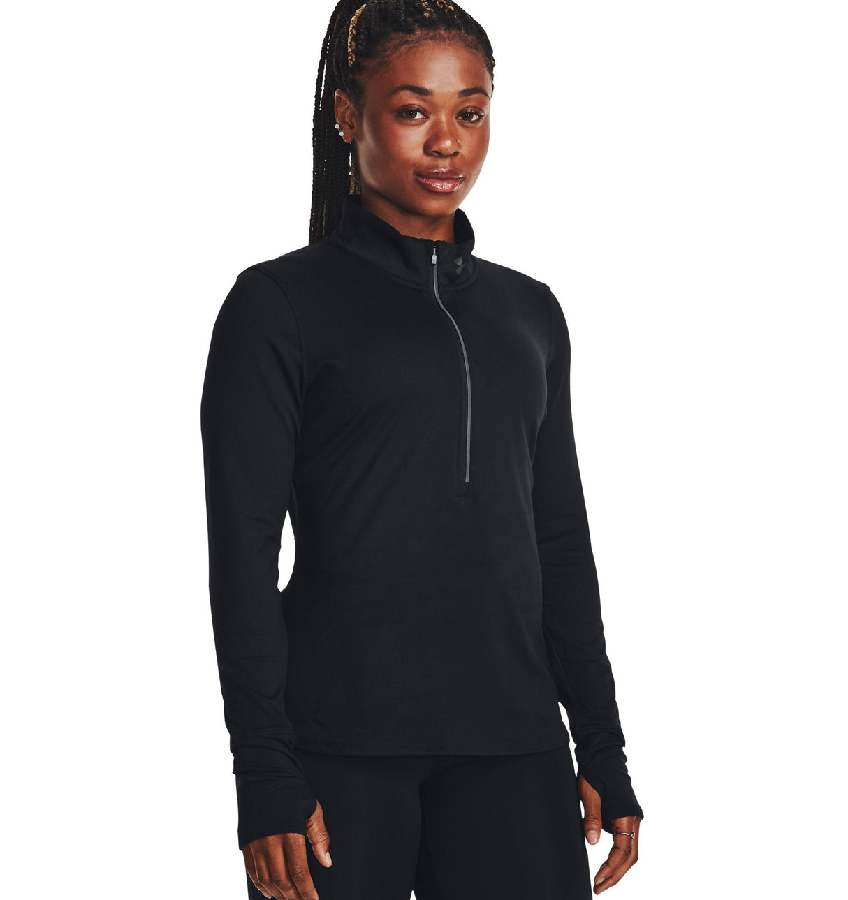 Under Armour Womens Qualifier Run Half Zip - 4-Way Stretch Material