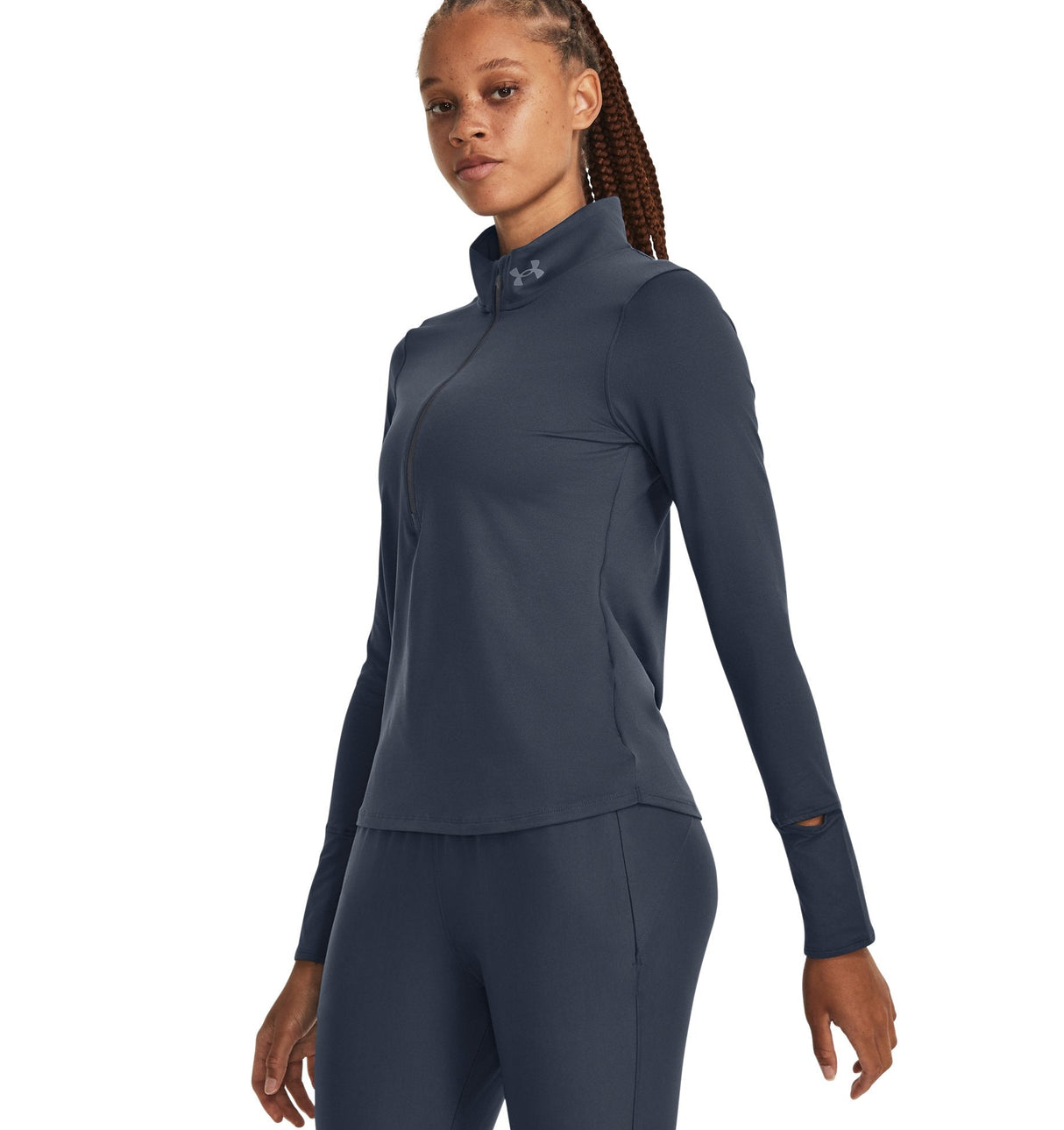 Under Armour Womens Qualifier Run Half Zip - 4-Way Stretch Material