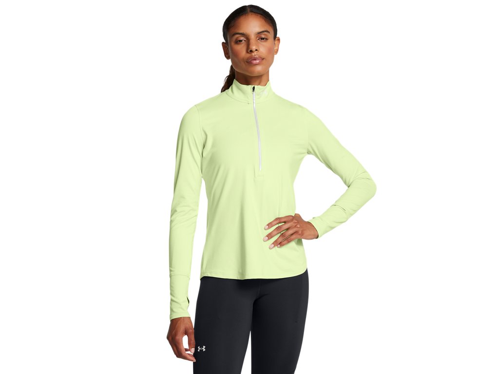 Under Armour Womens Qualifier Run Half Zip - 4-Way Stretch Material