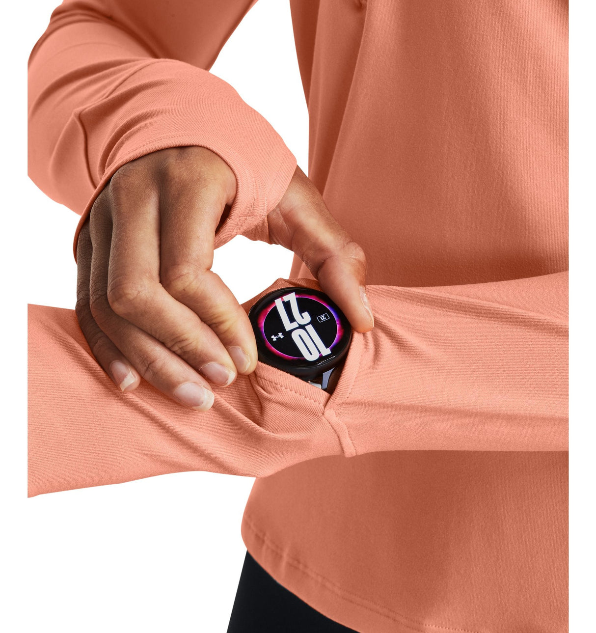 Under Armour Womens Qualifier Run Half Zip - 4-Way Stretch Material