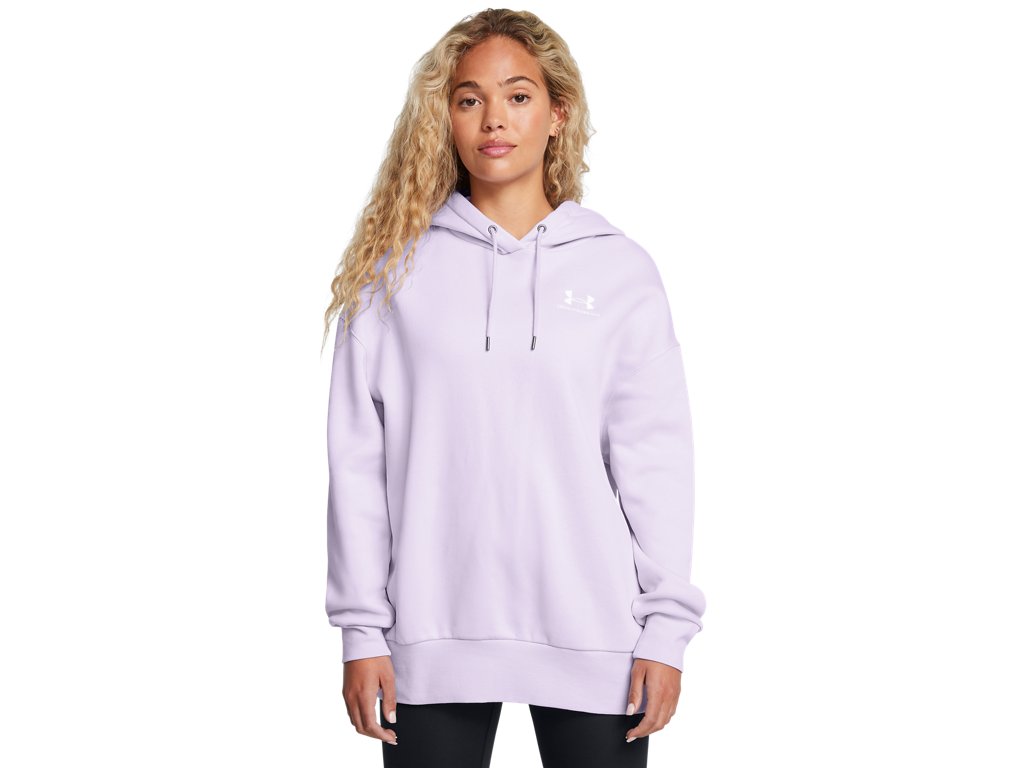 Under Armour Womens Icon Fleece Oversized Hoodie - Ultra-Soft Warmth