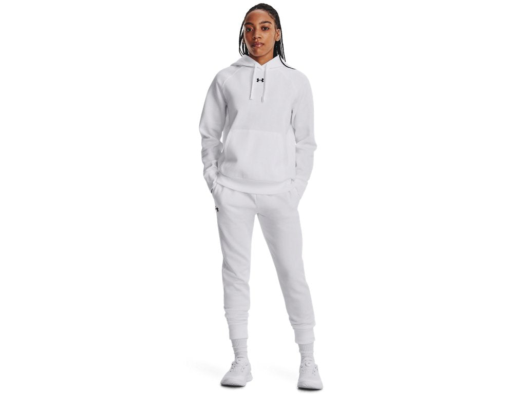 Under Armour Womens Rival Fleece Hoodie - Ultra-Soft Cotton-Blend Fleece