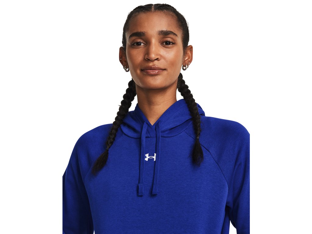 Under Armour Womens Rival Fleece Hoodie - Ultra-Soft Cotton-Blend Fleece
