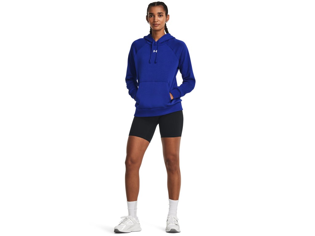 Under Armour Womens Rival Fleece Hoodie - Ultra-Soft Cotton-Blend Fleece