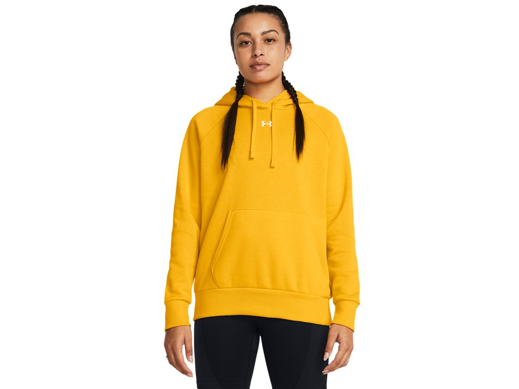 Under Armour Womens Rival Fleece Hoodie - Ultra-Soft Cotton-Blend Fleece
