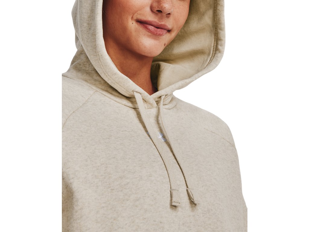 Under Armour Womens Rival Fleece Hoodie - Ultra-Soft Cotton-Blend Fleece