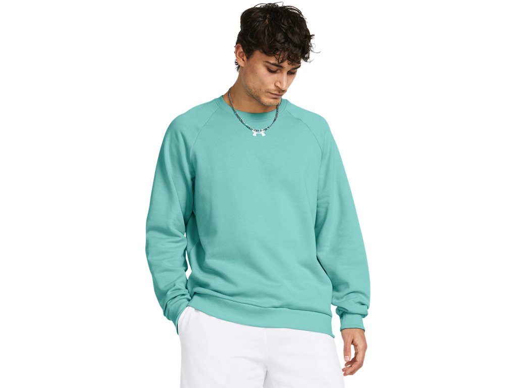 Under Armour Mens UA Rival Fleece Crew Apparel - Ultra-Soft Comfort