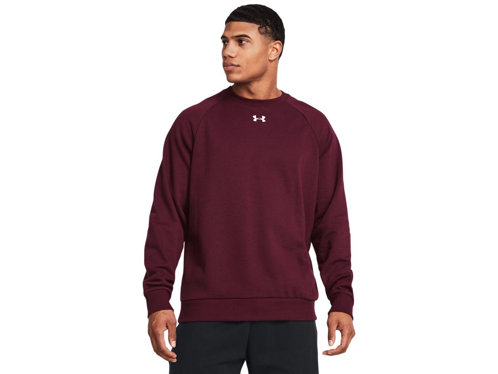 Under Armour Mens UA Rival Fleece Crew Apparel - Ultra-Soft Comfort