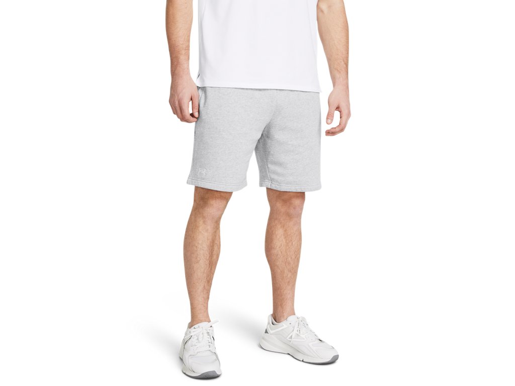 Under Armour Mens Rival Fleece Shorts - Ultra-Soft Cotton Blend