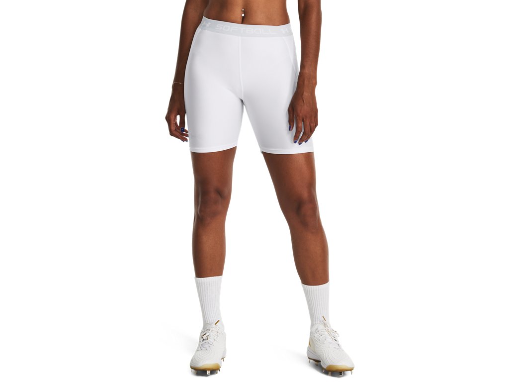 Under Armour Women Utility Po Slider Shorts - Super-Light and Breathable