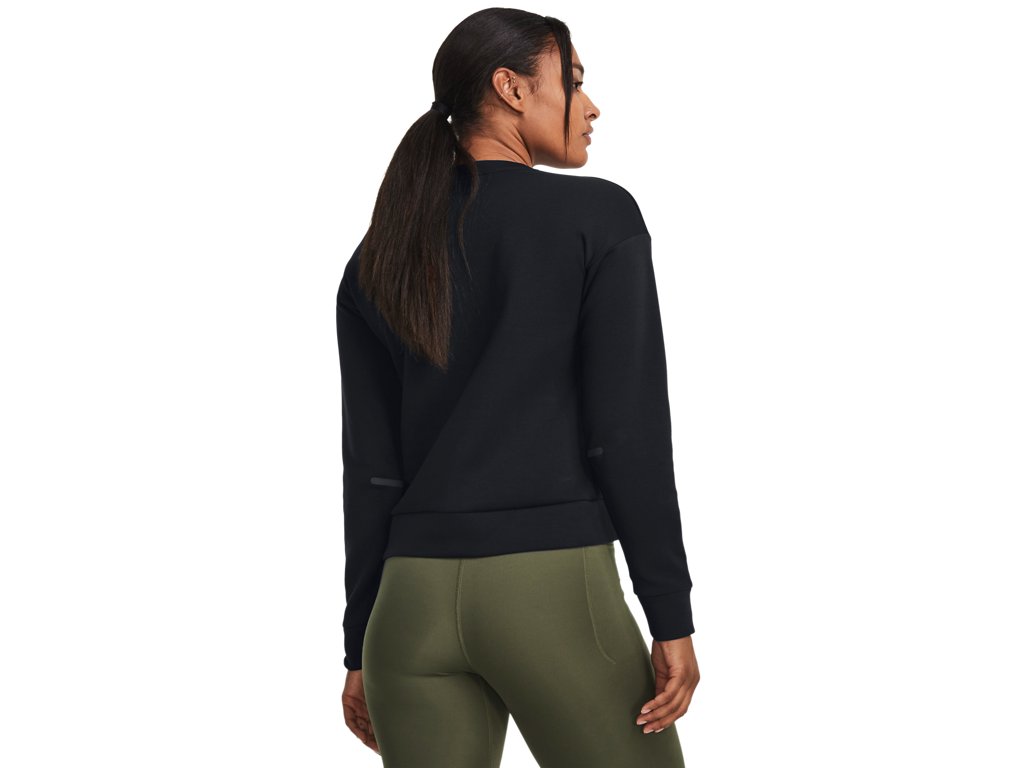 Under Armour Women's Unstoppable Fleece Crew Apparel - Breathable and Flexible