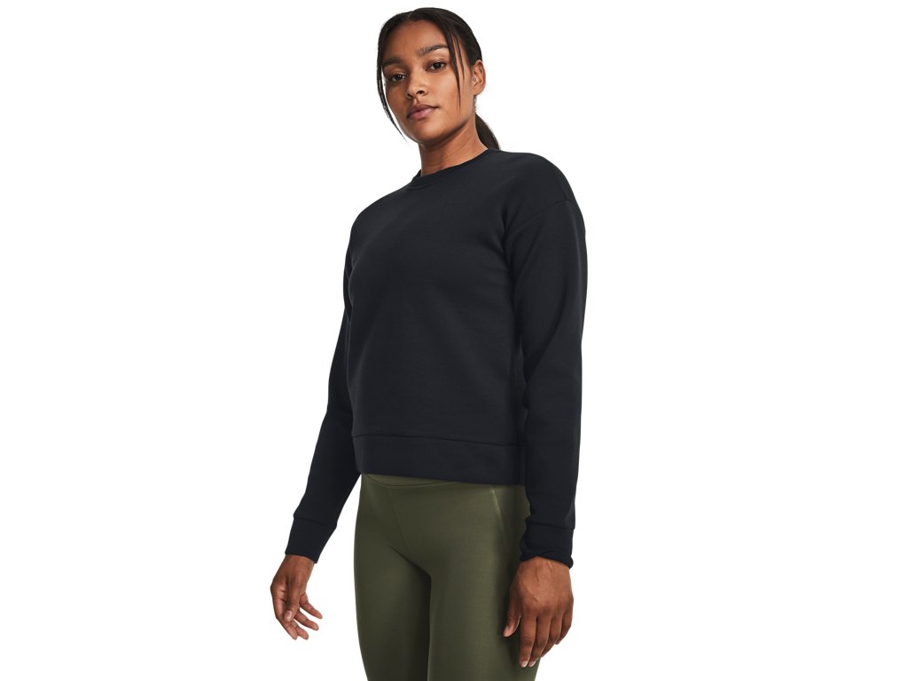 Under Armour Women's Unstoppable Fleece Crew Apparel - Breathable and Flexible