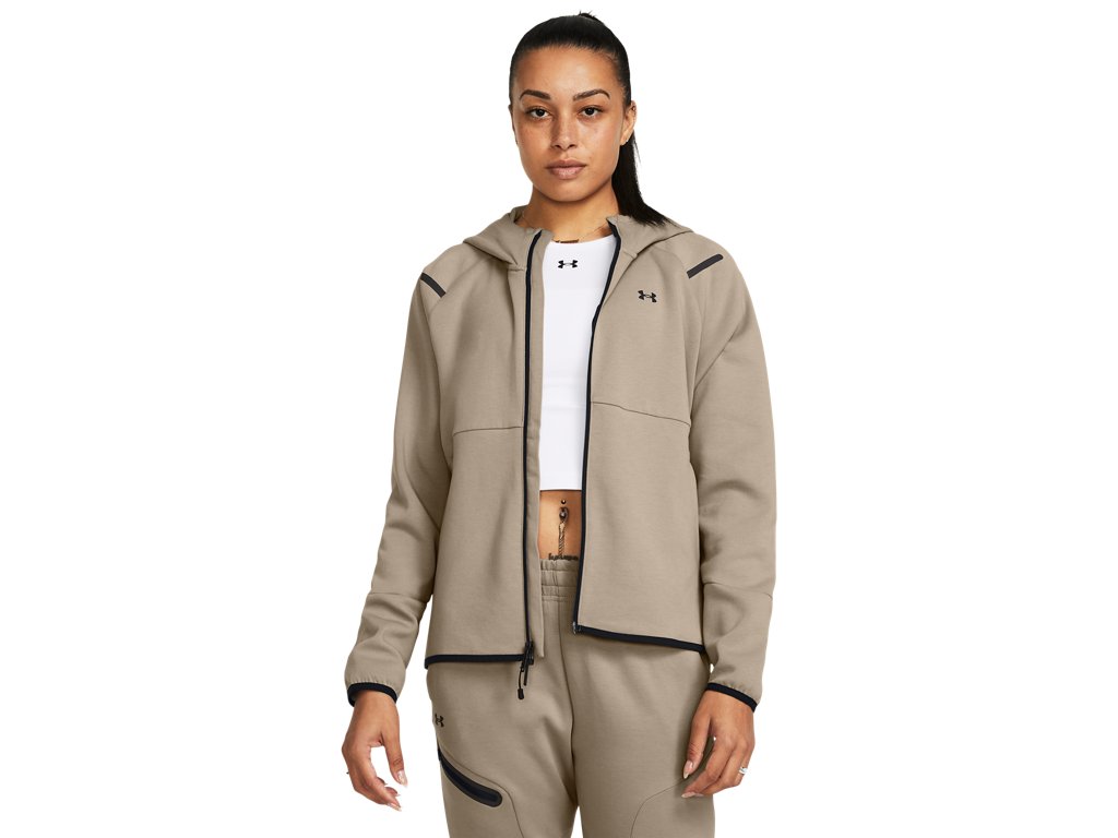 Under Armour Women Unstoppable Fleece Full-Zip Jacket - Superior Comfort and Mobility