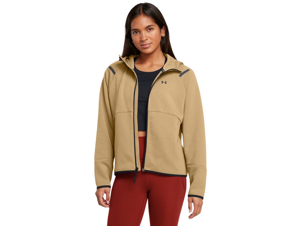 Under Armour Women Unstoppable Fleece Full-Zip Jacket - Superior Comfort and Mobility