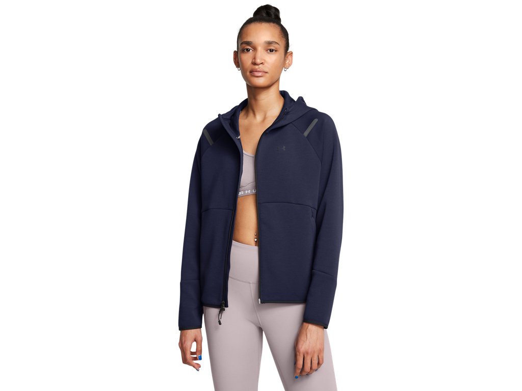Under Armour Women Unstoppable Fleece Full-Zip Jacket - Superior Comfort and Mobility