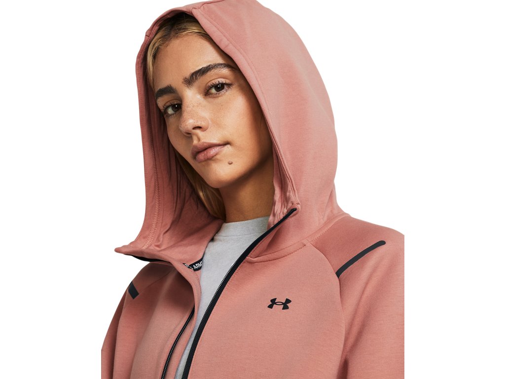 Under Armour Women Unstoppable Fleece Full-Zip Jacket - Superior Comfort and Mobility