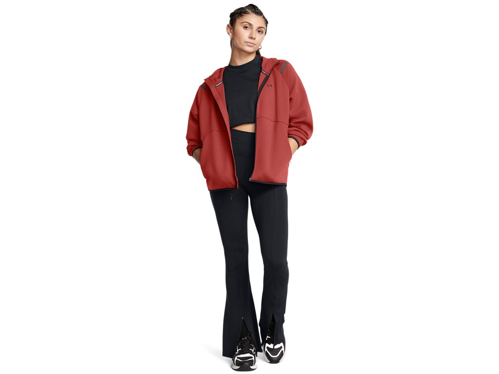 Under Armour Women Unstoppable Fleece Full-Zip Jacket - Superior Comfort and Mobility