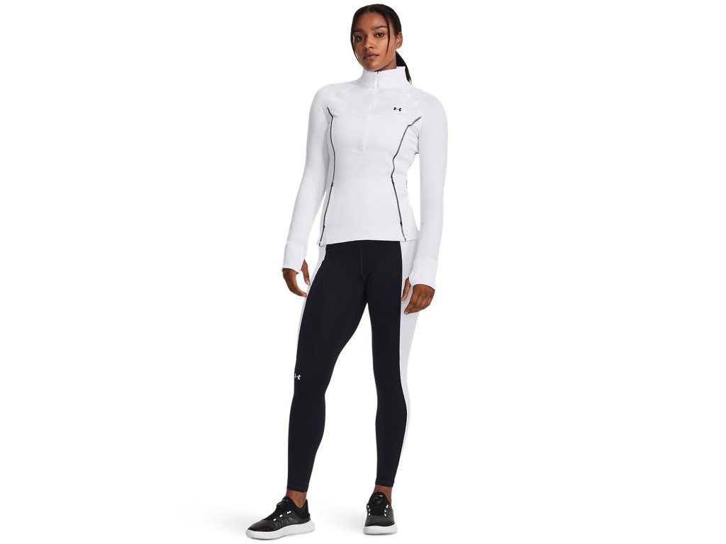 Under Armour Women Train Cold Weather Half Zip Apparel - Dual-Layer Fabric