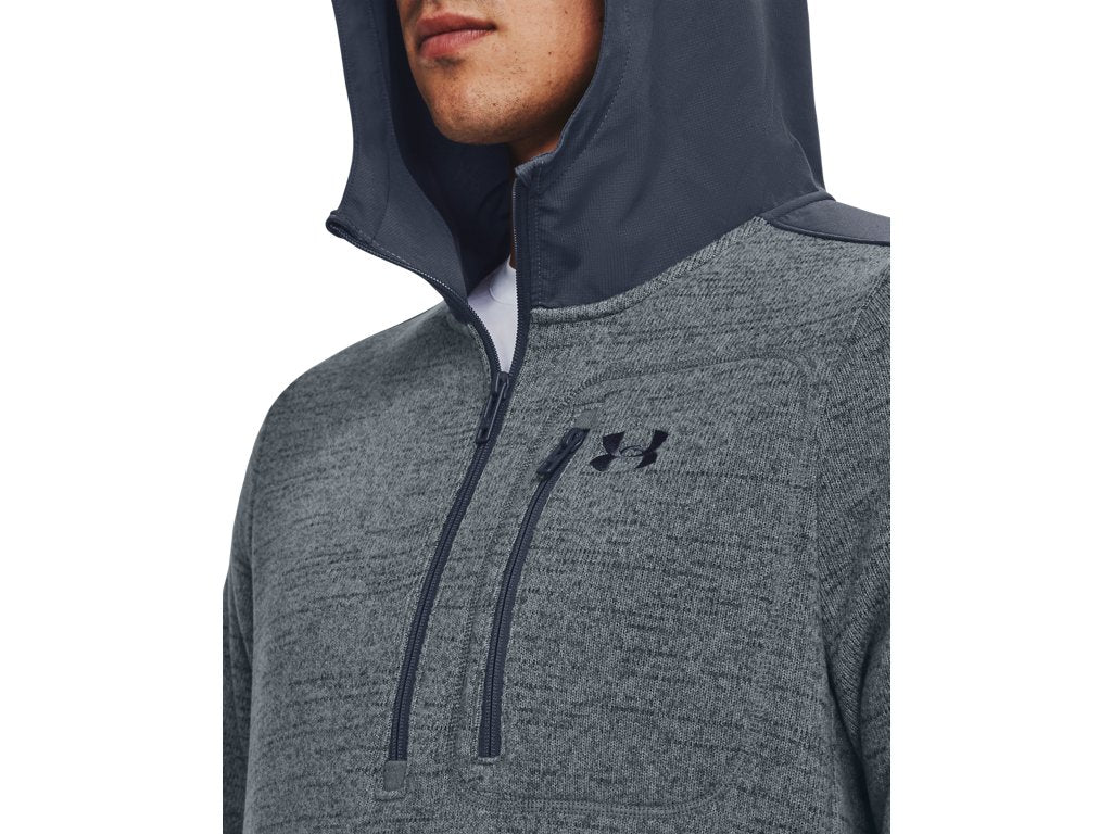 Under Armour Mens UA Expanse Specialist Half Zip Hoodie - Breathable Warmth