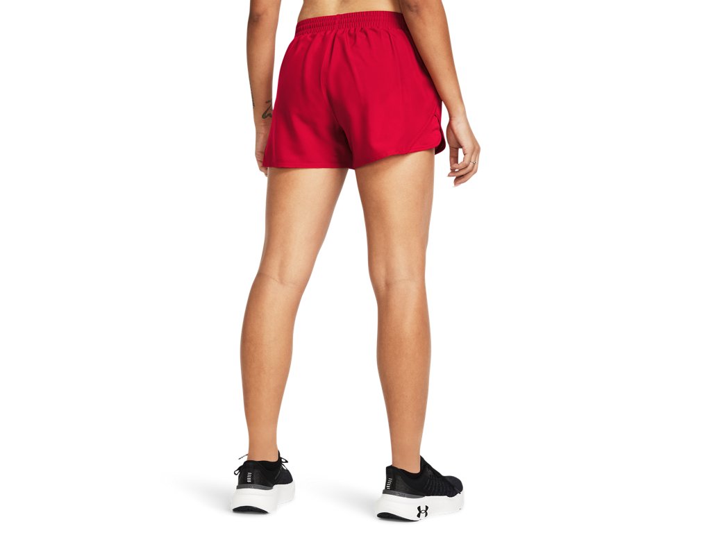 Under Armour Womens UA Fly-By 3in Shorts - Lightweight with Breathable Mesh Panels