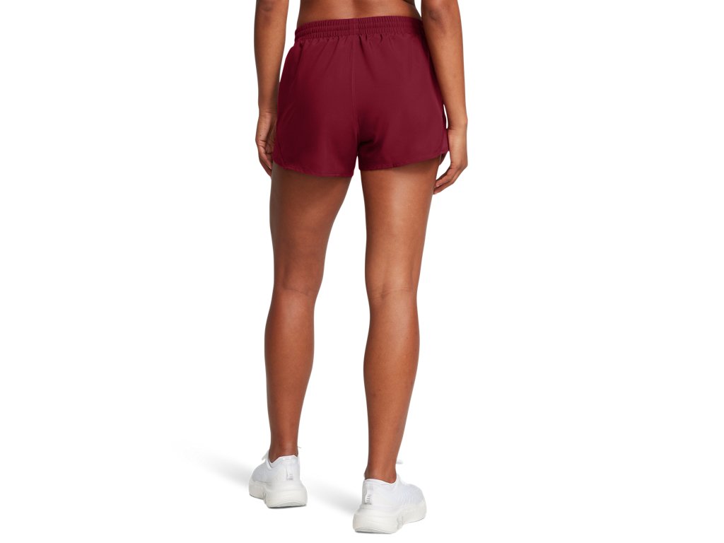 Under Armour Womens UA Fly-By 3in Shorts - Lightweight with Breathable Mesh Panels