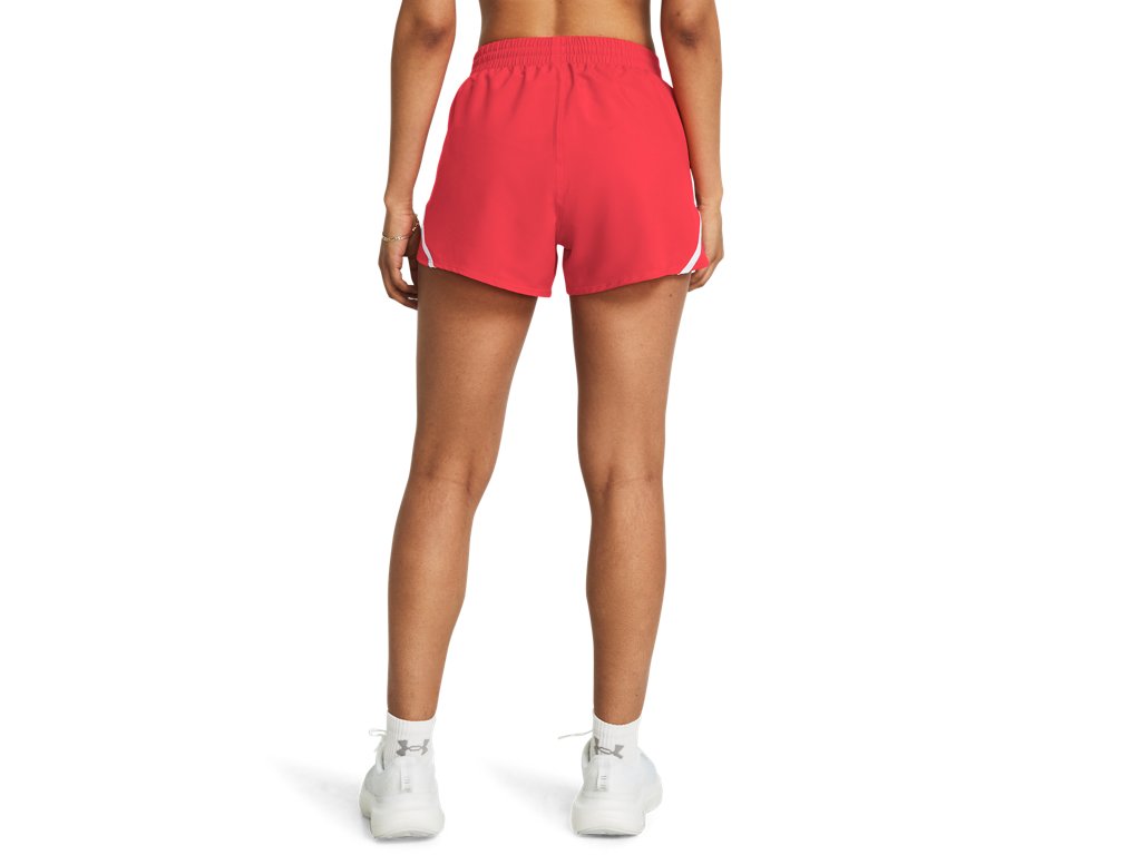 Under Armour Womens UA Fly-By 3in Shorts - Lightweight with Breathable Mesh Panels
