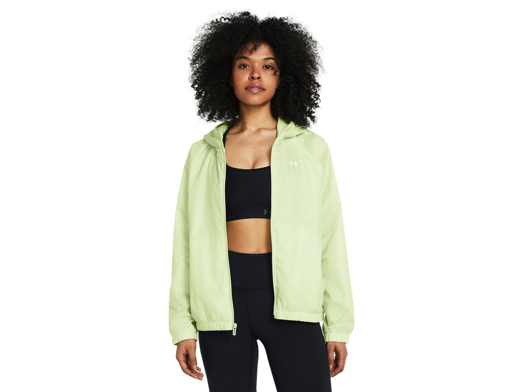 Under Armour Womens Rival Sport Windbreaker Jacket - Water and Wind Resistant