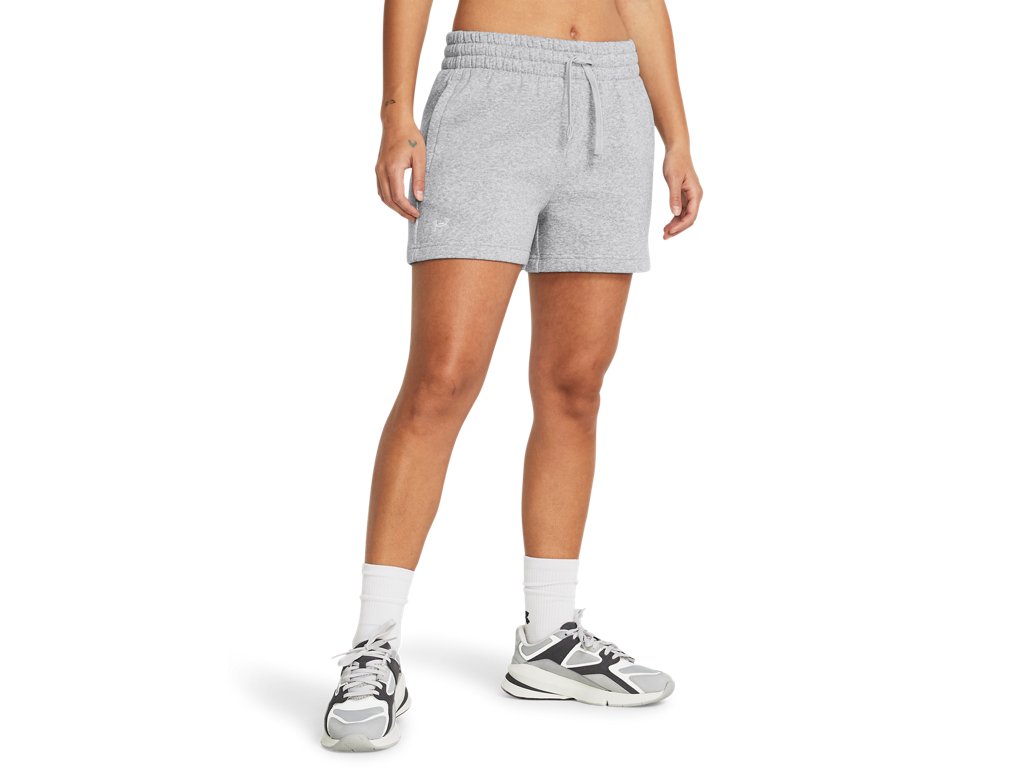 Under Armour Women Rival Fleece Shorts - Ultra-Soft with Extra Warmth