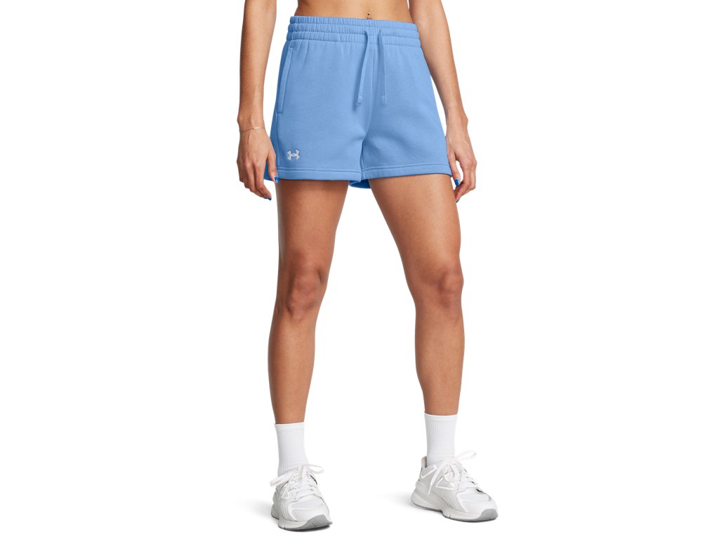 Under Armour Women Rival Fleece Shorts - Ultra-Soft with Extra Warmth