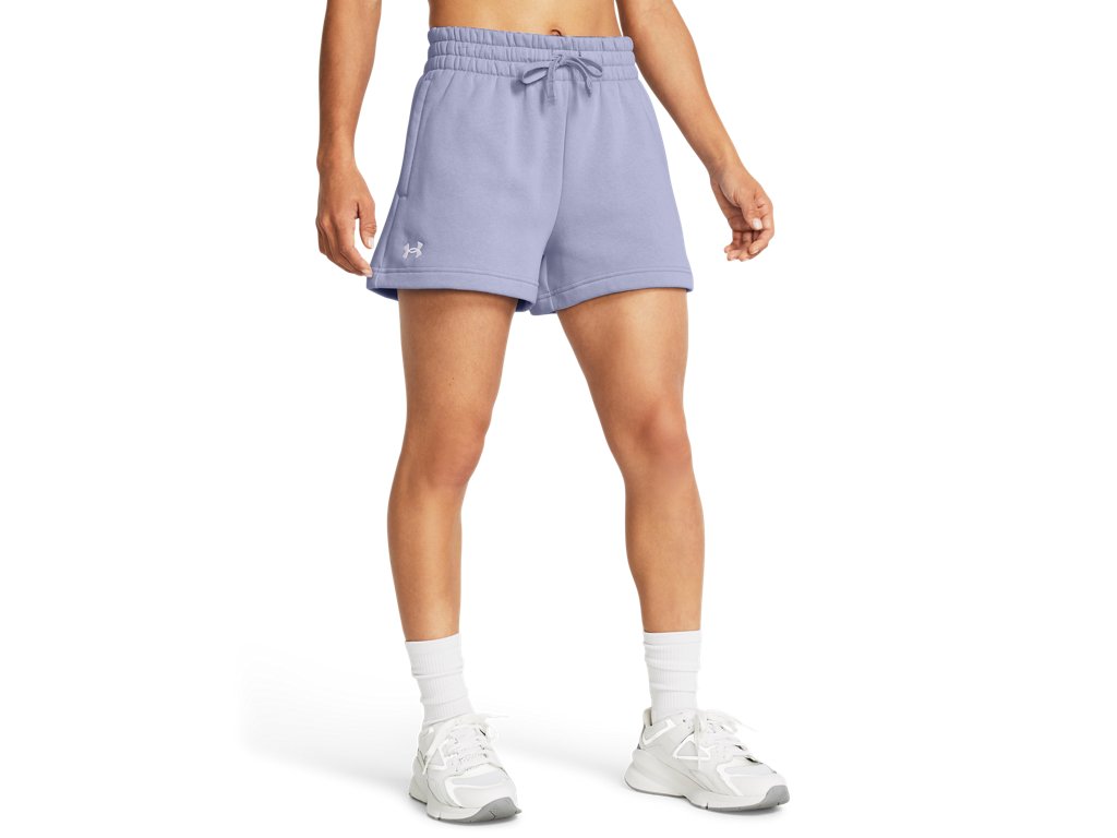 Under Armour Women Rival Fleece Shorts - Ultra-Soft with Extra Warmth