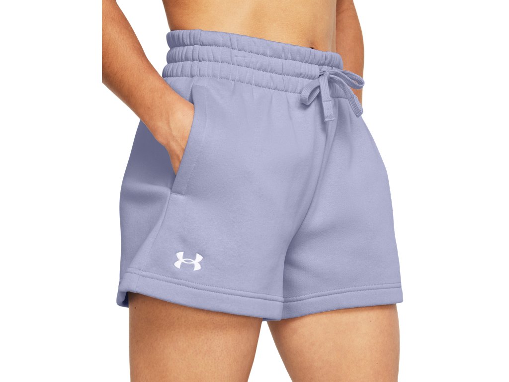 Under Armour Women Rival Fleece Shorts - Ultra-Soft with Extra Warmth