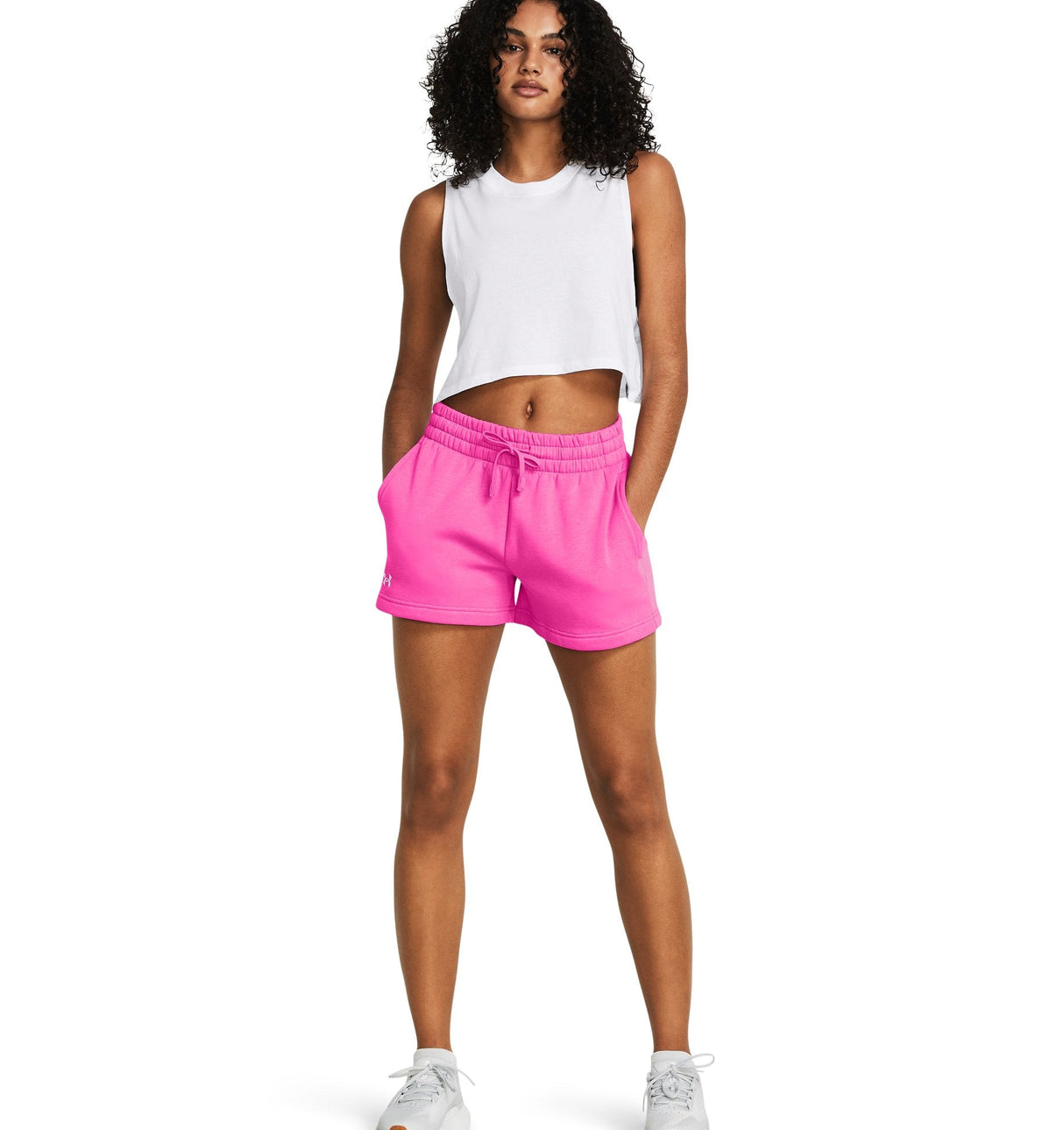 Under Armour Women Rival Fleece Shorts - Ultra-Soft with Extra Warmth