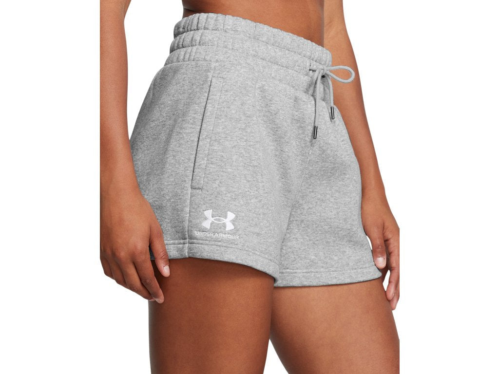 Under Armour Womens Icon Fleece Boxer Shorts - Ultra Soft and Warm