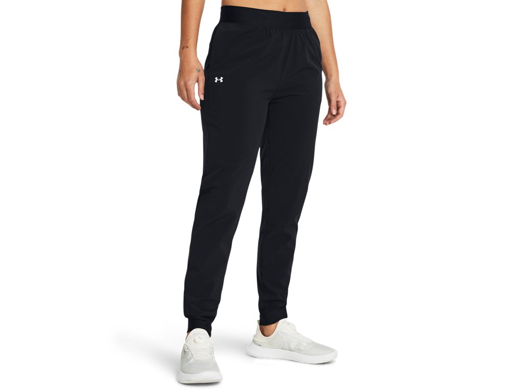 Under Armour Womens Rival High-Rise Woven Pants - Water Repellent
