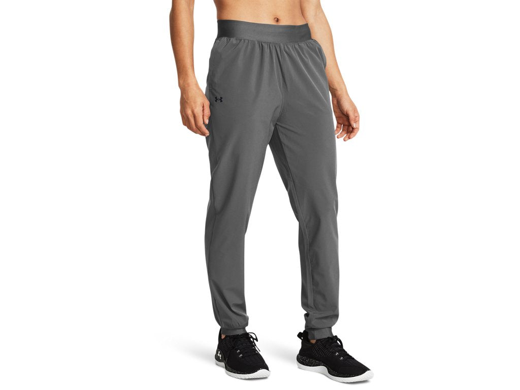 Under Armour Womens Rival High-Rise Woven Pants - Water Repellent