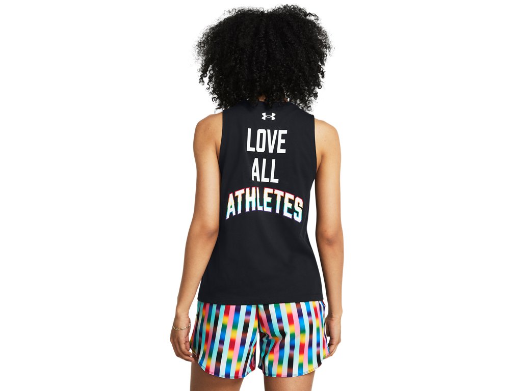 Under Armour Womens UA Pride Tank - Super-Soft Cotton Blend Fabric