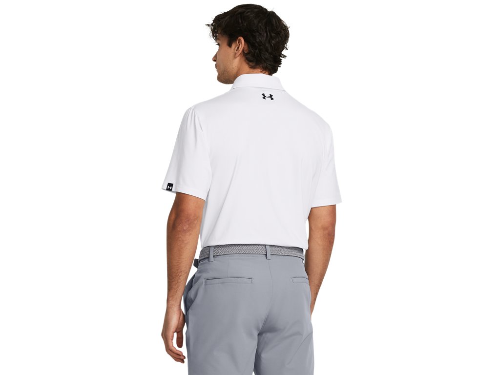 Under Armour Mens UA Tee To Green Polo Apparel - Odor Control Technology