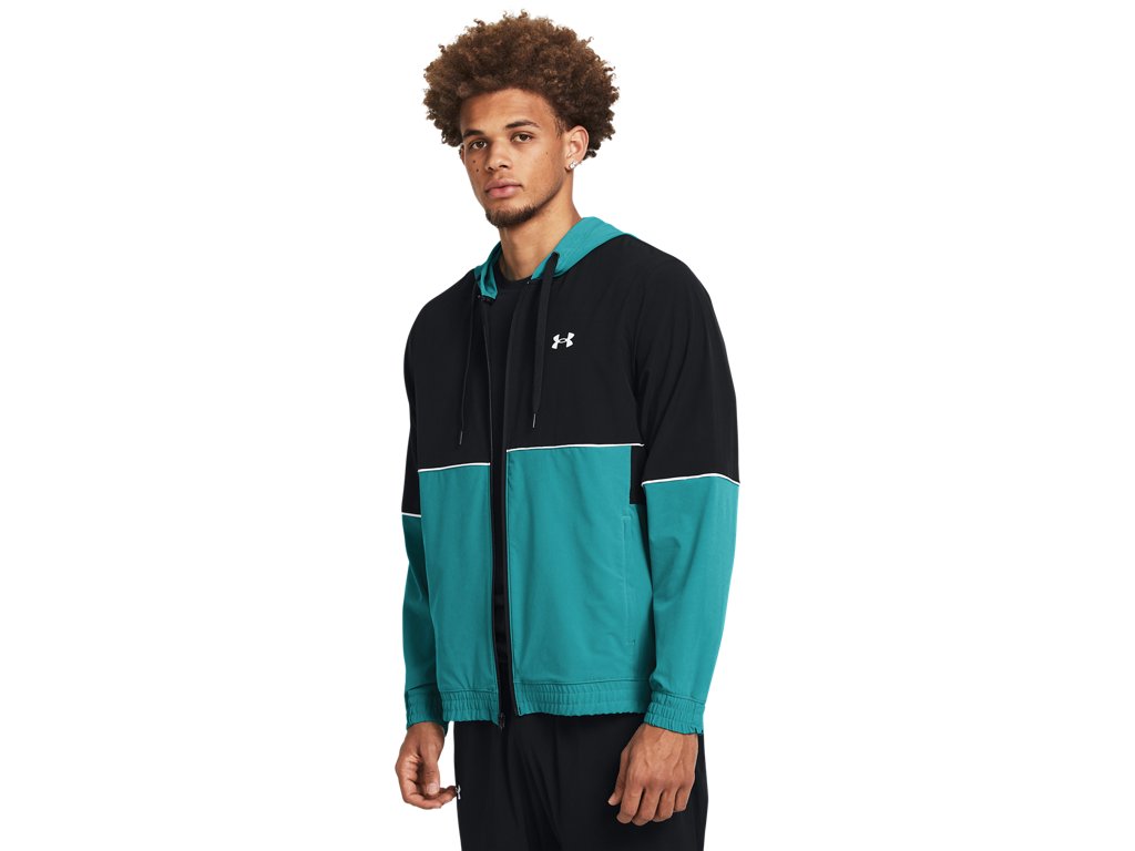 Under Armour Mens UA Zone Woven Jacket Apparel - Water Repellent