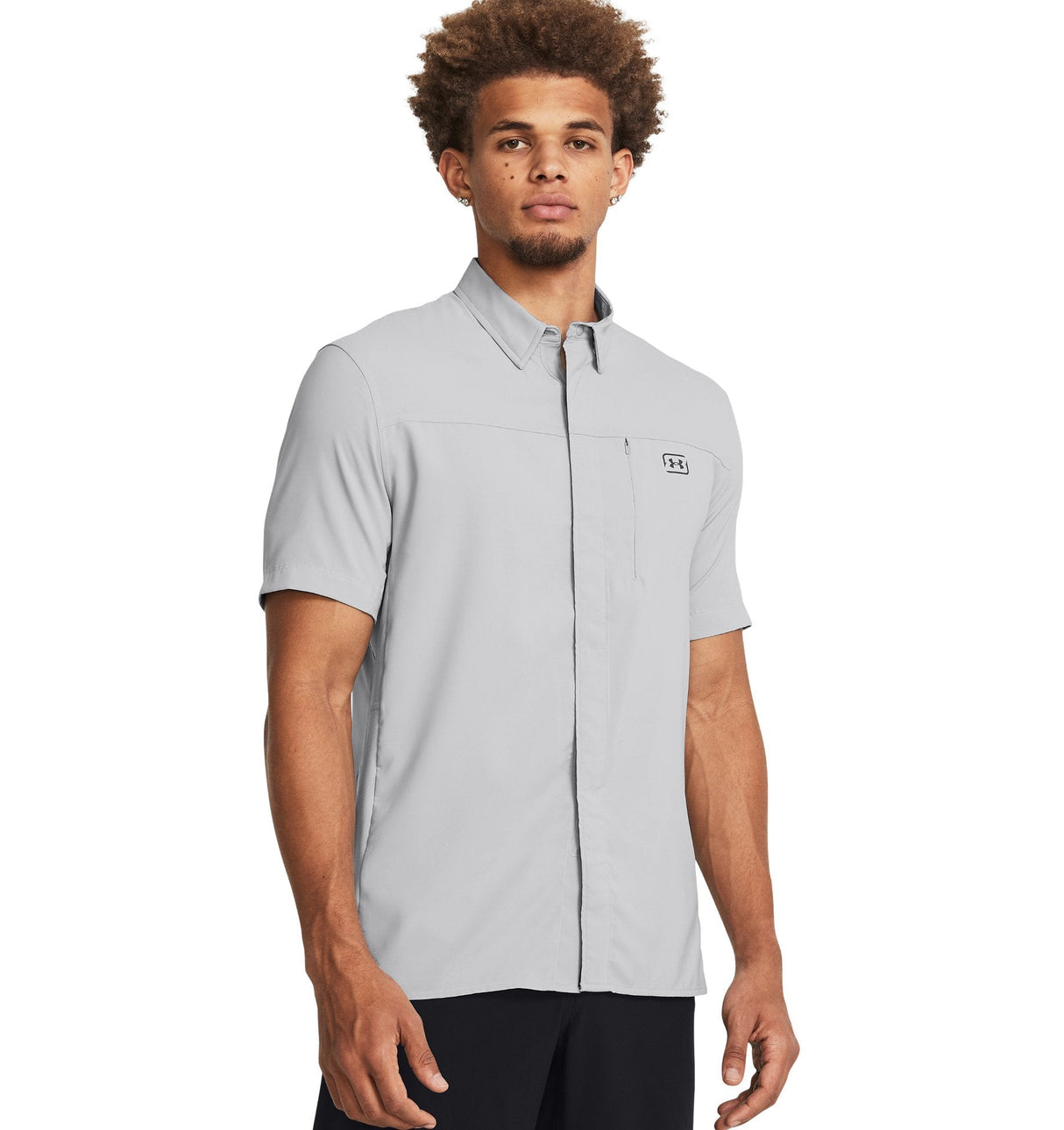 Under Armour Mens Fish Pro Hybrid Woven Shirt