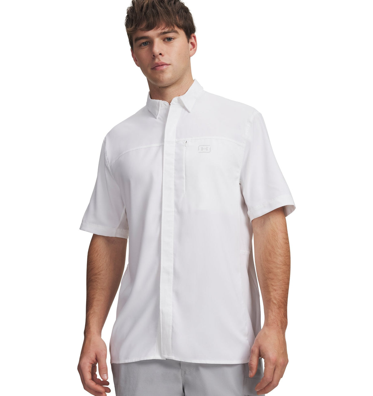 Under Armour Mens Fish Pro Hybrid Woven Shirt