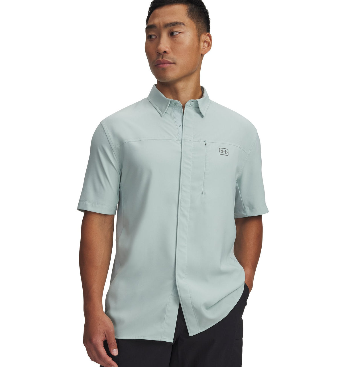 Under Armour Mens Fish Pro Hybrid Woven Shirt