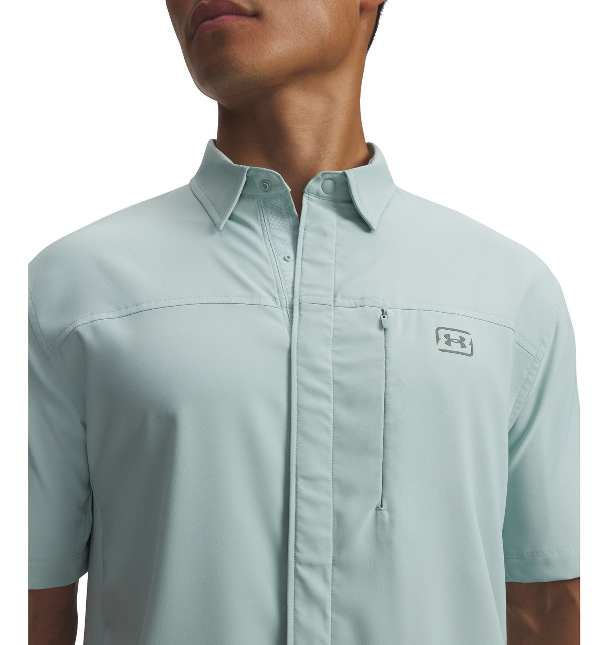 Under Armour Mens Fish Pro Hybrid Woven Shirt